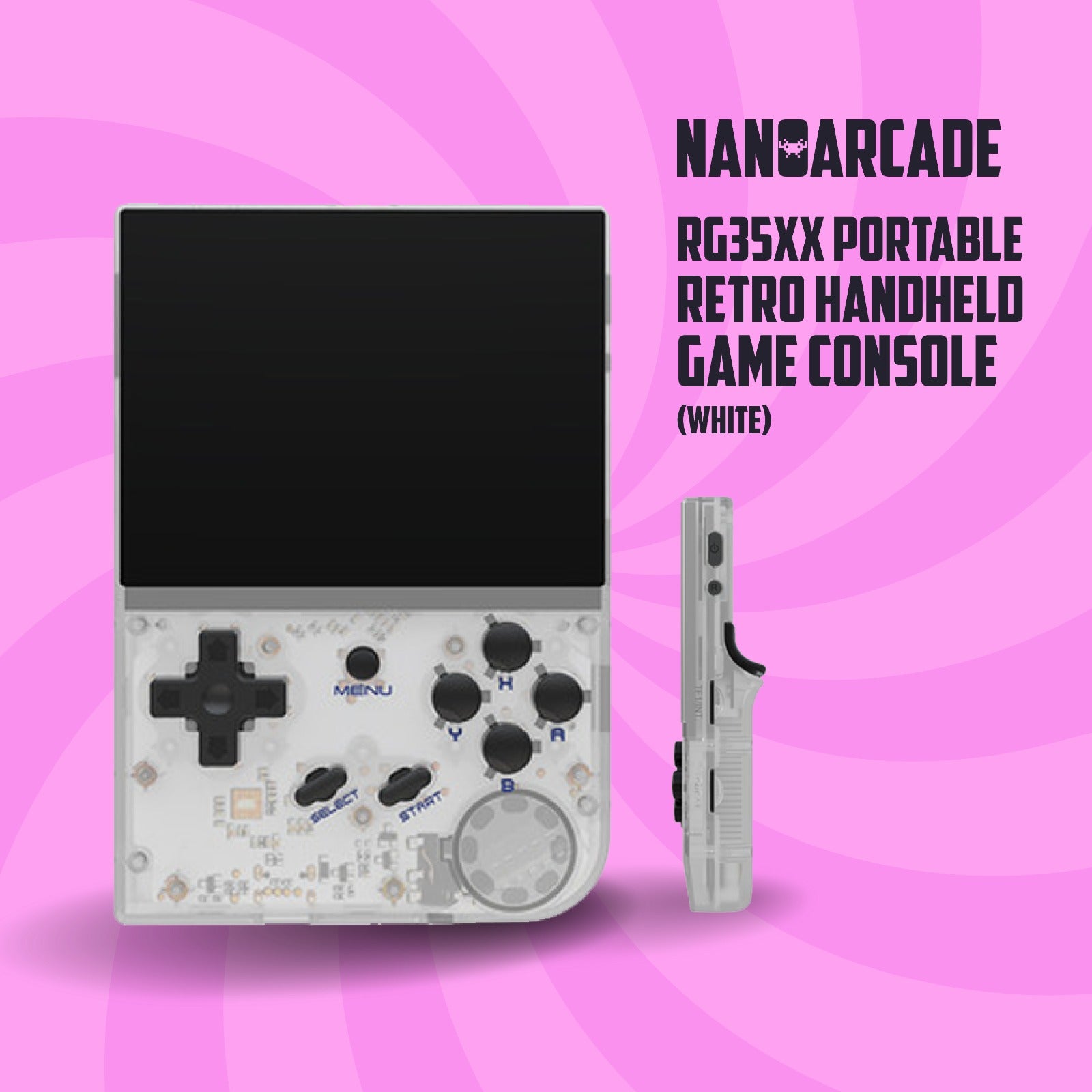 Load video: NanoArcade - R36S Retro Handheld Video Game Console