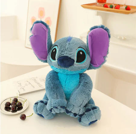 Présentation de l'oreiller en peluche Disney Lilo &amp; Stitch grande taille